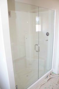 Nanaimo glass shower door installer